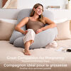 Momcozy G Shaped Pregnancy Pillow